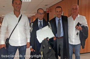 Tribunale - Gli ex sindaci Cuzzoli e Sangiorgi dopo la sentenza d'assoluzione