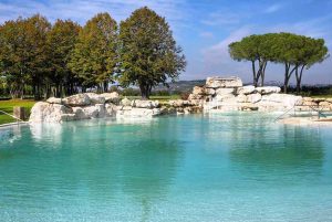 Viterbo - L'impianto termale all'Oasi