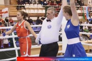 Sport - Boxe - Il match tra Melissa Gemini e Zofiya Stackhovyak