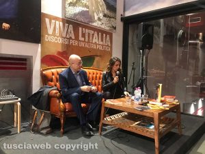 Viterbo - Aldo Cazzullo al bistrot del Teatro Caffeina 