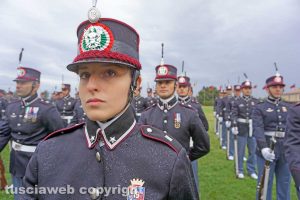 Viterbo - La consegna dei gradi ai Marescialli dell'Esercito