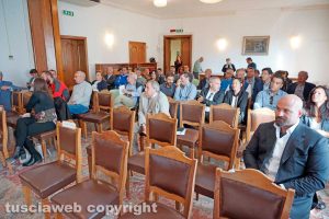 Viterbo - I sindaci della Tuscia in sala Coronas