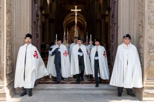 Cultura - I cavalieri del Santo Sepolcro in pellegrinaggio a Viterbo