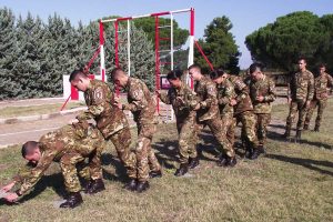 Viterbo - Il team building alla scuola sottufficiali