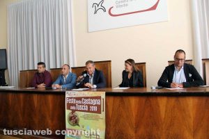 Presentazione delle feste della castagna della Tuscia