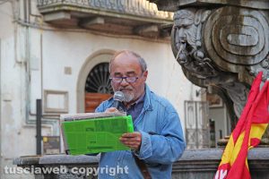 Viterbo - La manifestazione del Tavolo per la pace - Pier Giuseppe Arcangeli