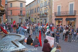 Viterbo - La manifestazione del Tavolo per la pace