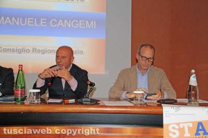 Viterbo - Il meeting dei consulenti del lavoro - Giuseppe Cangemi e Claudio Di Berardino