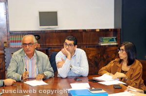 Viterbo - Comune - Terza commissione - Ricci, Barelli e Notaristefano
