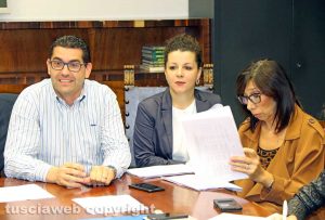 Viterbo - Comune - Terza commissione - Barelli, Frontini e Notaristefano