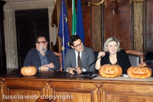 Viterbo - Halloween - La conferenza stampa in comune