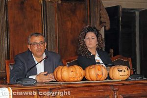 Viterbo - Halloween - La conferenza stampa in comune