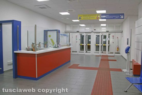 Viterbo - Il Cup dell'ospedale Belcolle