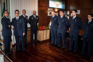 Viterbo - La consegna dei gradi al secondo Corso marescialli a nomina diretta
