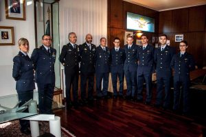 Viterbo - La consegna dei gradi al secondo Corso marescialli a nomina diretta