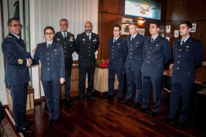 Viterbo - La consegna dei gradi al secondo Corso marescialli a nomina diretta