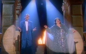 Freddie Mercury e Montserrat Caballé in "Barcelona"