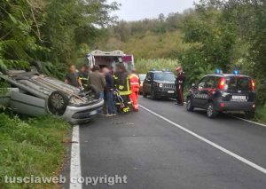 Auto cappotta - Foto di repertorio