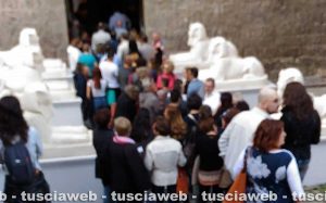 Viterbo - Egizi - Tutti in fila per vedere la mostra di Tutankhamon