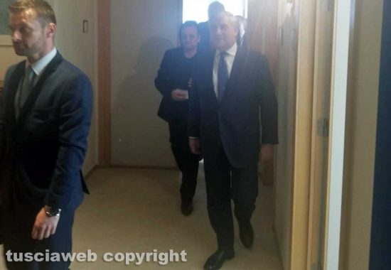 Bruxelles - Antonio Tajani con Bono Vox