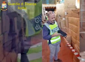 Roma - Guardia di finanza - sequestrata merce contraffatta
