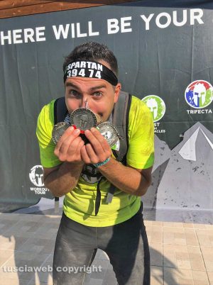Viterbese alla Spartan race di Taranto