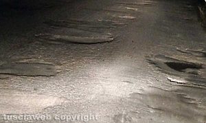 Civita Castellana - Buche sulla SP77