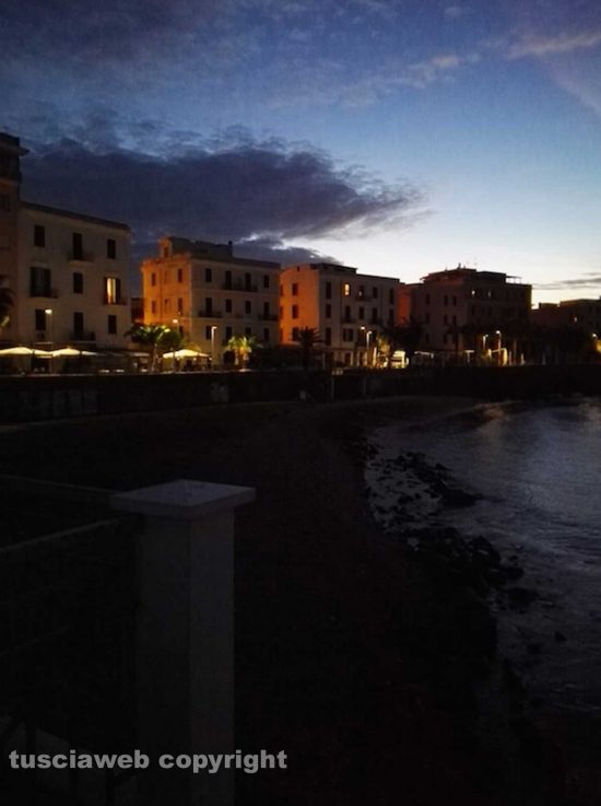 Civitavecchia all'alba