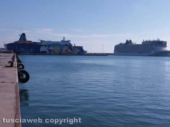 Il porto di Civitavecchia
