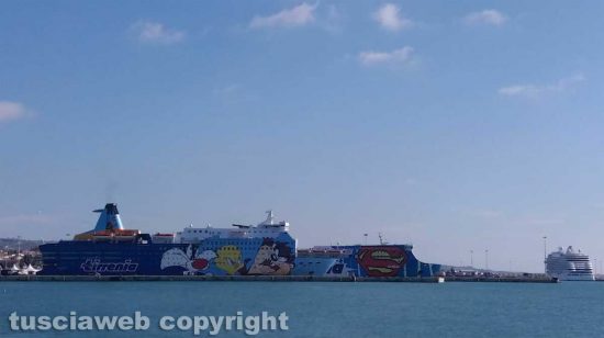 Il porto di Civitavecchia