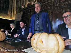 Viterbo - Halloween - La conferenza stampa in comune