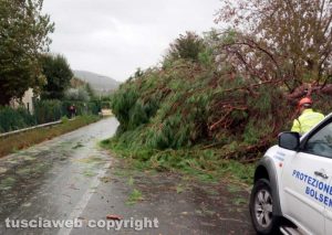 Maltempo - Bolsena - L'intervento della protezione civile 