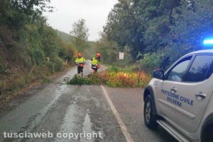 Maltempo - Bolsena - L'intervento della protezione civile 