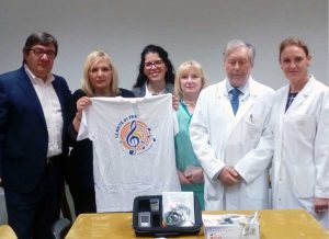 Lubriano - La donazione dell’associazione onlus “Le note di Fra’”