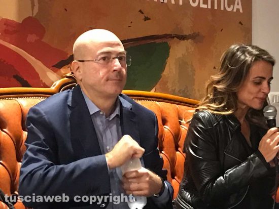 Viterbo - Aldo Cazzullo al bistrot del Teatro Caffeina