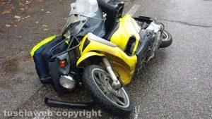 Viterbo - Incidente a viale Baracca
