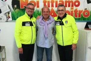 Sport - Calcio - Aia - Ceccarelli, Gasbarri e Coppetelli