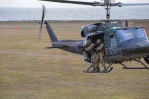 Roma - L'esercitazione militare "Notte scura 2018"