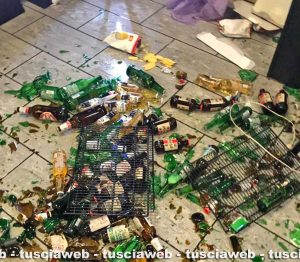 Viterbo - Furto nella notte in un bar sulla Teverina