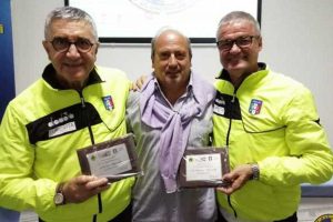 Sport - Calcio - Aia - Ceccarelli, Gasbarri e Coppetelli
