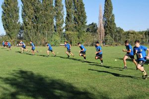 Sport - Calcio - Il raduno precampionato dell'Aia Viterbo