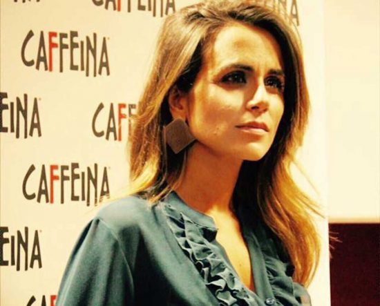 La direttrice del teatro Caffeina Annalisa Canfora 