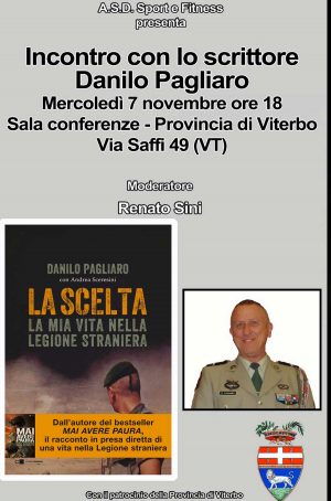 La scelta - La presentazione del libro in provincia