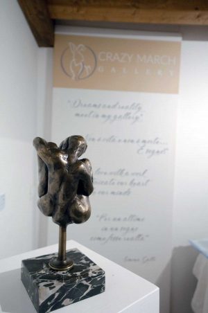 Una scultura di Marinetta Saglio