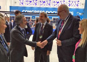 L'incontro tra Battistoni ed Hogan