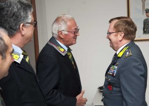 Viterbo - Guardia di finanza - Il comandante del Lazio Michele Carbone al comando provinciale