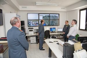 Viterbo - Guardia di finanza - Il comandante del Lazio Michele Carbone al comando provinciale