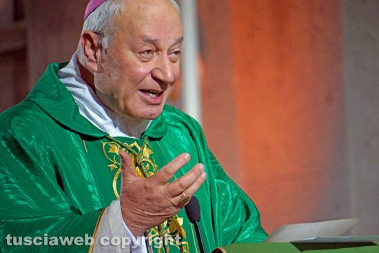 Viterbo - Il vescovo Lino Fumagalli