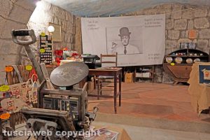 Viterbo - La cantina dei Petroselli dedicata a Totò