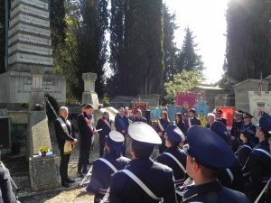 Sutri - Felice Casini commemora l'eccidio del 1943